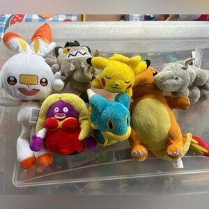 Pokemon plushies